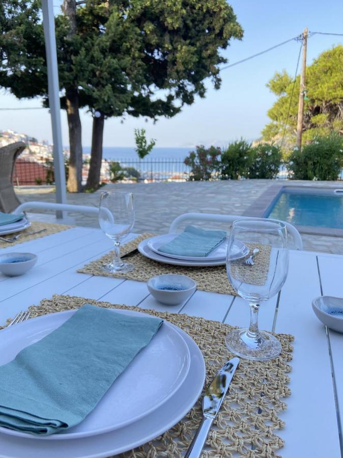 Villa Icelle Skopelos Town Sea View Swimming Pool エクステリア 写真